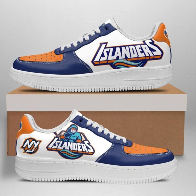 New York Islanders Nike Air Force 1 Shoes
