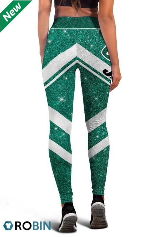 New York Jets 3d Printed Leggings