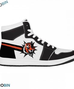 NFL Cincinnati Bengals High Top Sneakers – Jordan 1 Shoes NFL Cincinnati Bengals High Top Sneakers – Jordan 1 Shoes