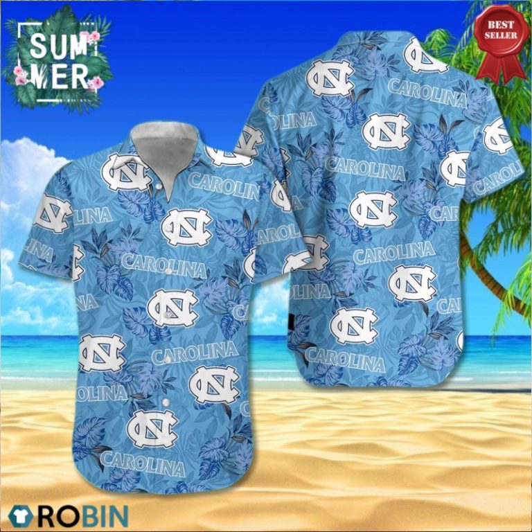 North Carolina Tar Heels All Over Print Aloha Shirt