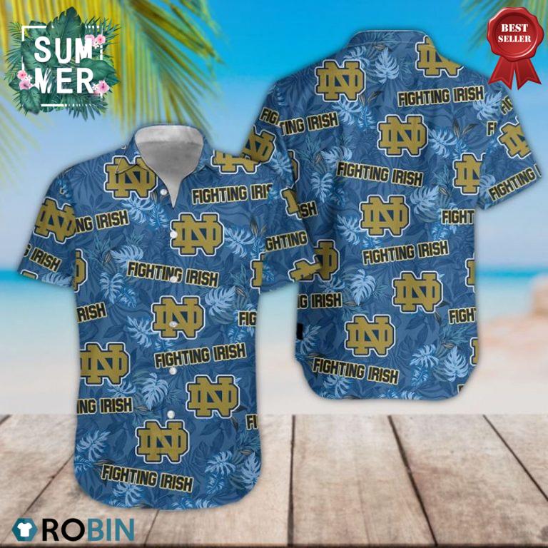 Notre Dame Fighting Irish Aloha Shirt