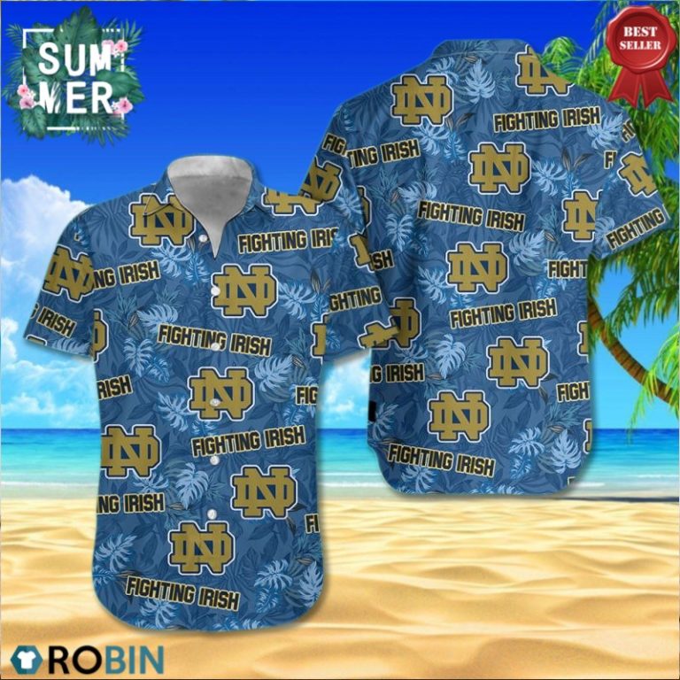 Notre Dame Fighting Irish Hawaiian Shirt