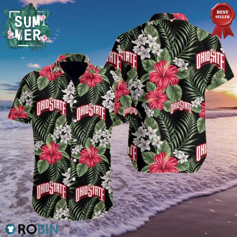 Ohio State Buckeyes Aloha Shirt