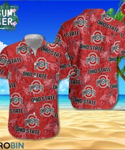 Ohio State Buckeyes  Football Aloha Shirt, Hawaiian Shirt