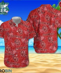 Oklahoma Sooners Football Team 3d Print Hawaiian Shirt