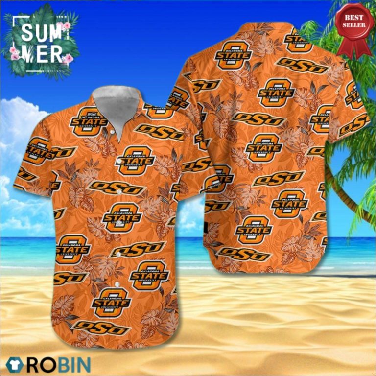 Oklahoma State Cowboys  Football Hawaiian Shirt