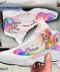 Personalized Cancer Horoscope Jordan 13 Sneakers