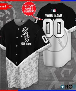 Personalized Chicago White Sox AOP Baseball Jersey Personalized Chicago White Sox AOP Baseball Jersey