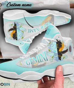 Personalized Gemini Zodiac Jordan 13 Sneakers