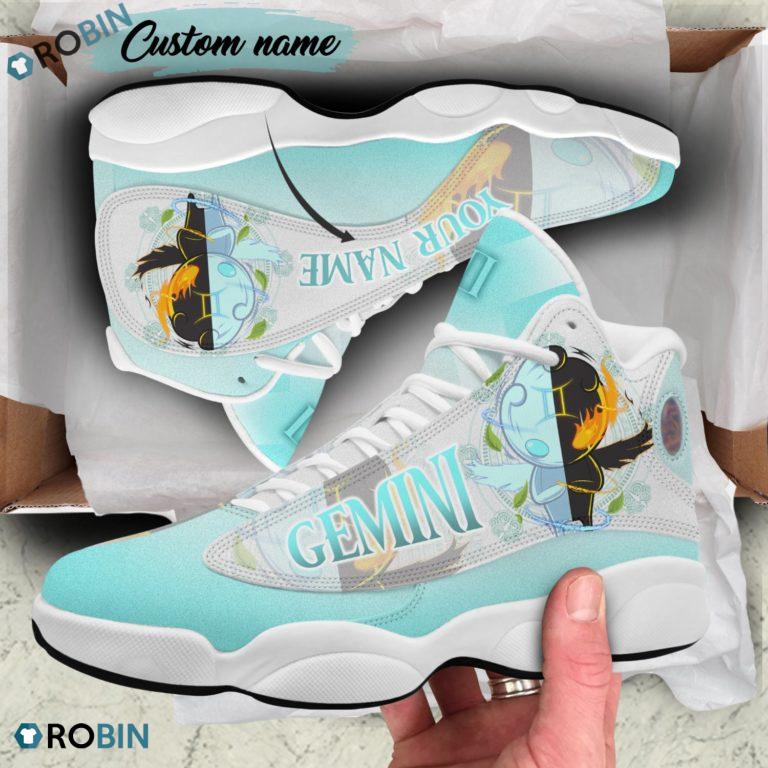 Personalized Gemini Zodiac Jordan 13 Sneakers