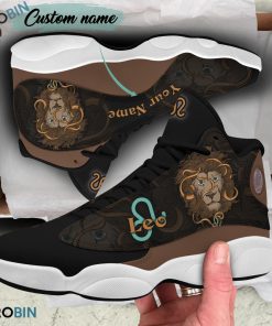 Personalized Leo Air Zodiac Jordan 13 Shoes