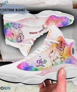 Personalized Leo Horoscope Jordan 13 Sneakers