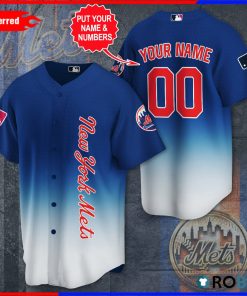 Personalized New York Mets Baseball Jersey Personalized New York Mets Baseball Jersey