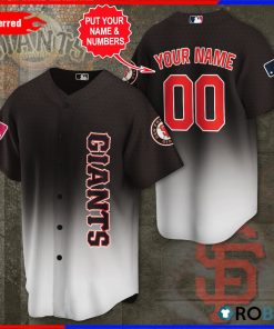 Personalized San Francisco Giants AOP Baseball Jersey Personalized San Francisco Giants AOP Baseball Jersey