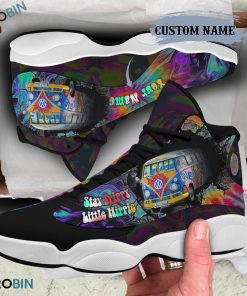 Personalized Stay Trippy Little Hippie Air Jordan 13 Shoes
