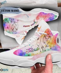 Personalized Taurus Zodiac Air Jordan 13 Shoes Personalized Taurus Zodiac Air Jordan 13 Shoes