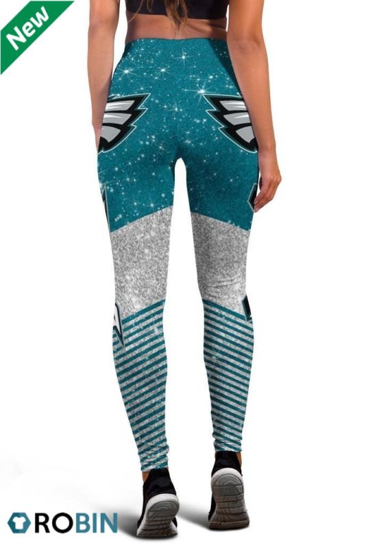 Philadelphia Eagles Women’s High Waisted Leggings