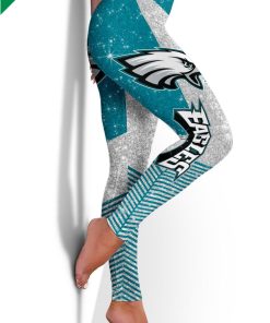 Philadelphia Eagles Women’s High Waisted Leggings