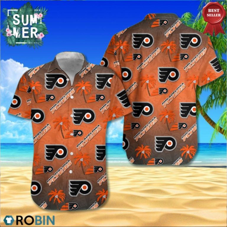 Philadelphia Flyers All Over Print Aloha Shirt
