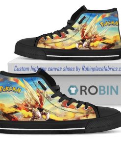 Pokemon Blaziken High Top Shoes Pokemon Blaziken High Top Shoes