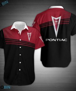 Pontiac Aloha Shirt, Button Up T Shirt