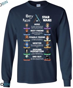Harry Potter vs Star Wars Youth T-Shirt, Hoodie Harry Potter vs Star Wars Youth T-Shirt, Hoodie
