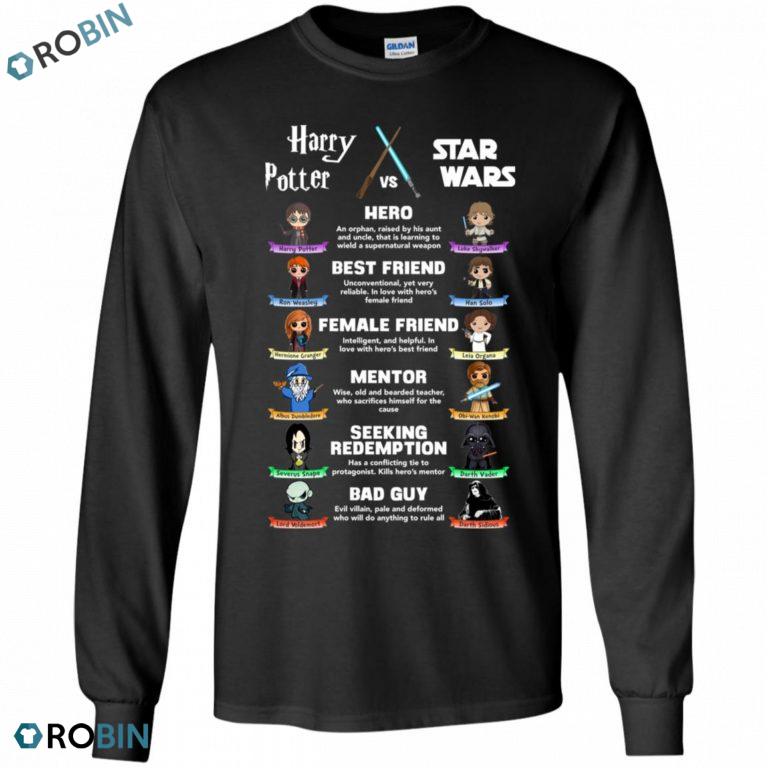 Harry Potter vs Star Wars Youth T-Shirt, Hoodie