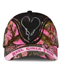 Reel Girls Fish All Over Print Classic Cap Reel Girls Fish All Over Print Classic Cap