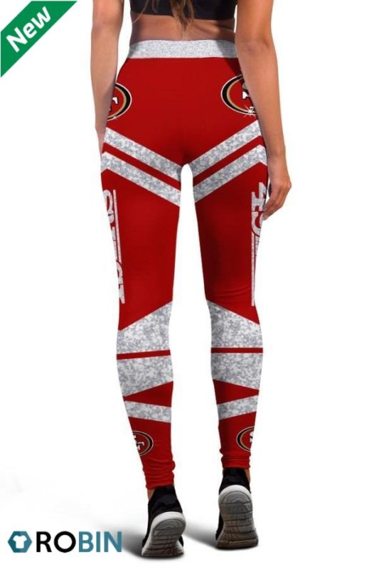 San Francisco 49ers AOP High Waisted Leggings