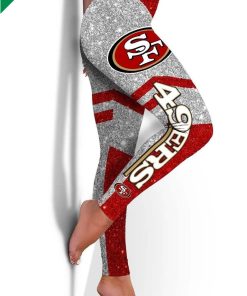 San Francisco 49ers 3d Printed Leggings