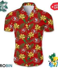 San Francisco 49ers All Over Print Aloha Shirt