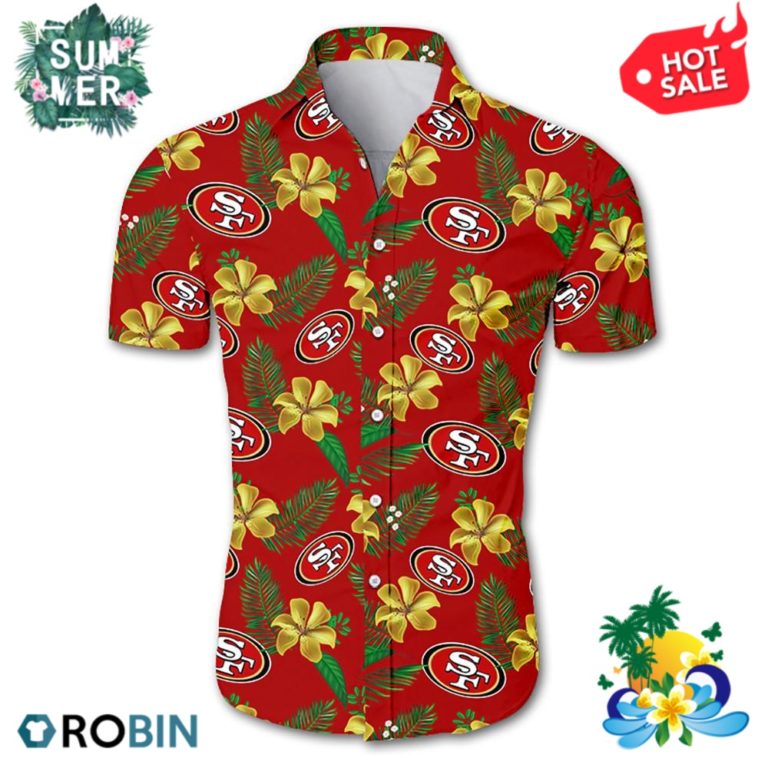 San Francisco 49ers All Over Print Aloha Shirt
