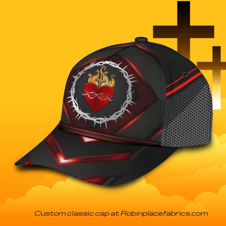 Sarced Heart Of Jesus Classic Cap