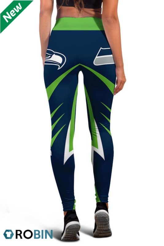 Seattle Seahawks 3d Printed Leggings