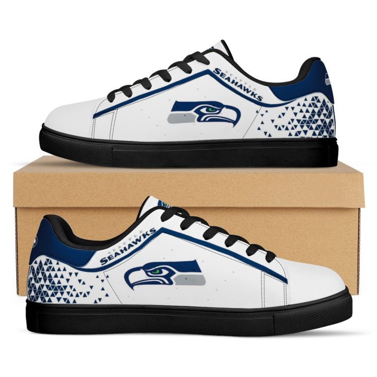Seattle Seahawks Football Custom Stan Smith Shoes