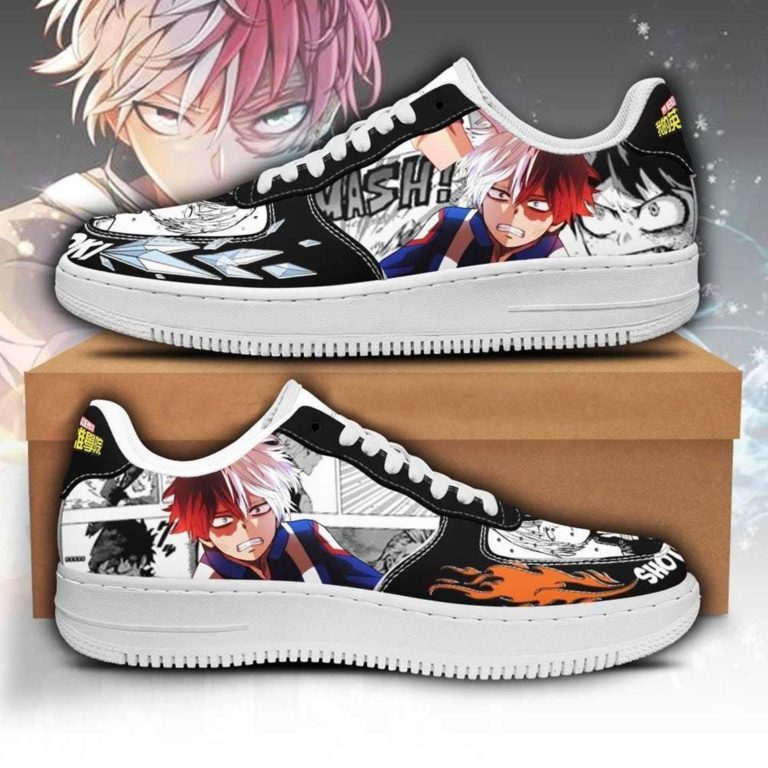 Shoto Todoroki My Hero Academia Anime NAF Shoes