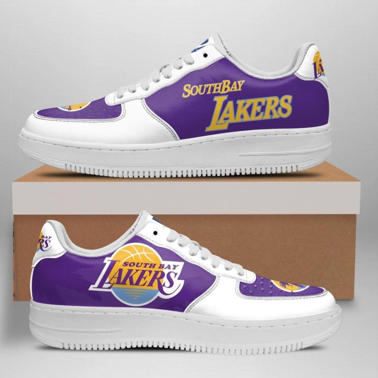 South Bay Lakers Basketball Custom NAF Shoes
