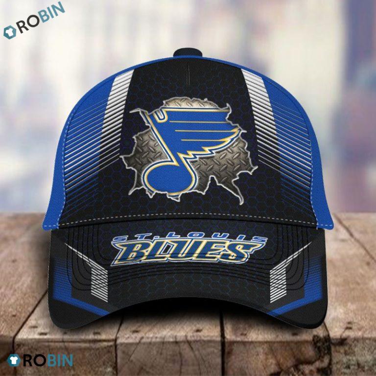 St Louis Blues All Over Print Caps