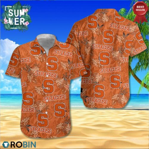 Syracuse Orange Team Aloha shirt, Hawaiian Shirt RobinPlaceFabrics