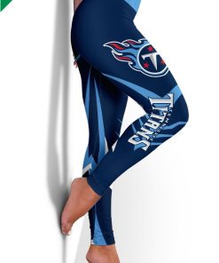 Tennessee Titans AOP High Waisted Leggings