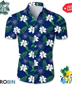 Toronto Maple Leafs All Over Print Aloha Shirt