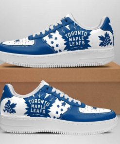 Toronto Maple Leafs Nike Air Force 1 Shoes