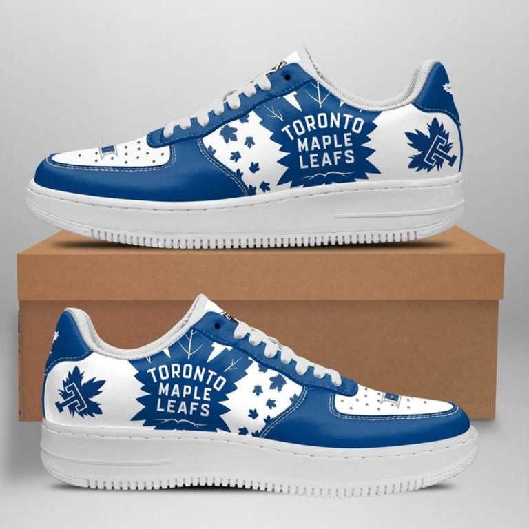 Toronto Maple Leafs Nike Air Force 1 Shoes