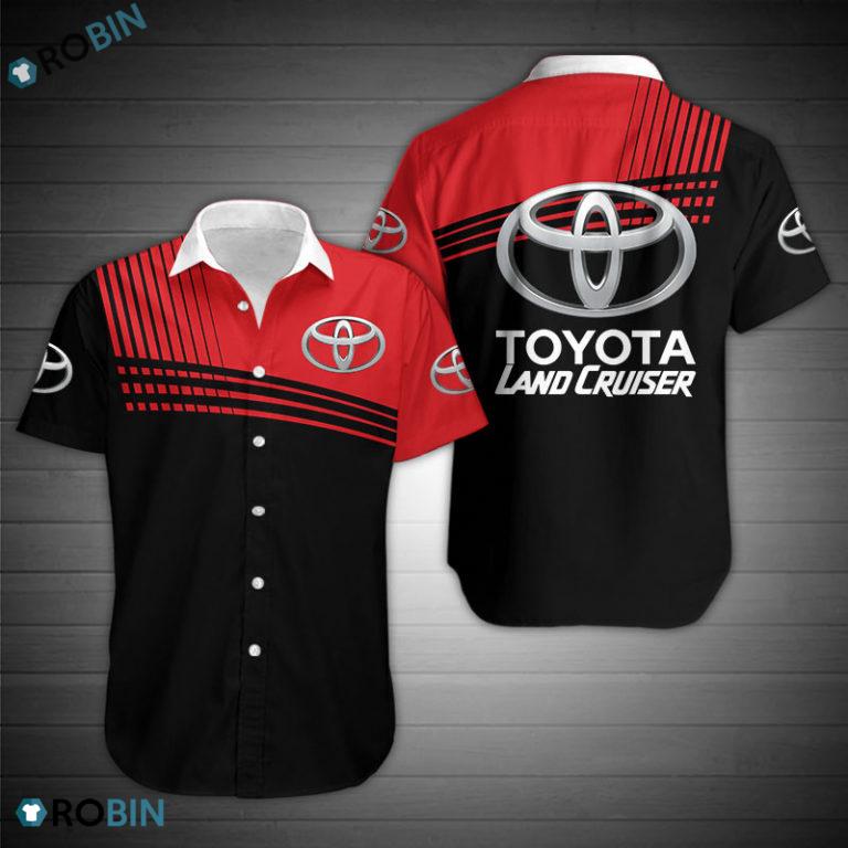 Toyota Land Cruiser Aloha Shirt, Button Up T Shirt