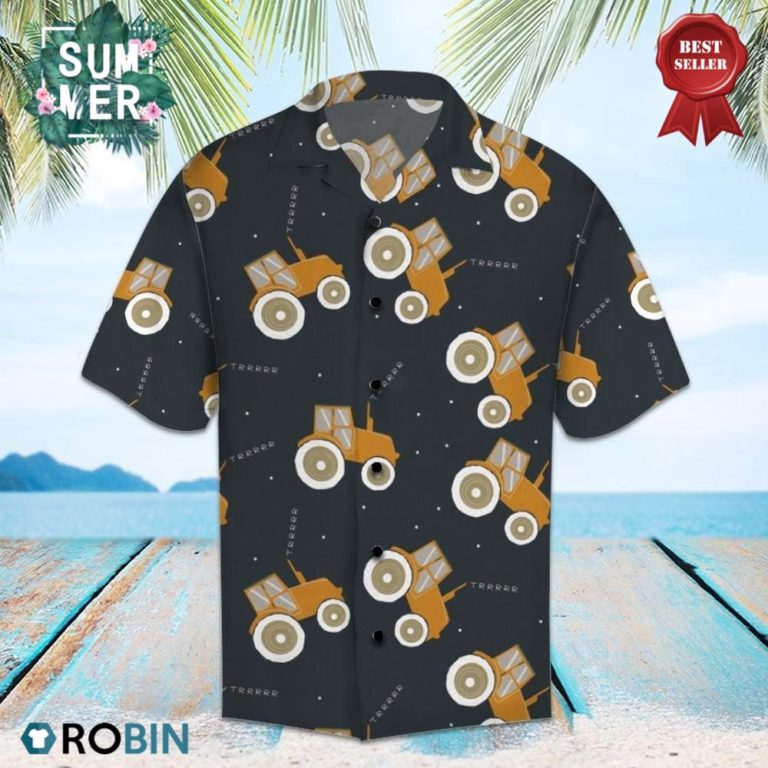 Tractor Aloha Shirt, Button-up T-shirt