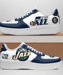 Utah Jazz Custom Nike Air Force 1 Shoes