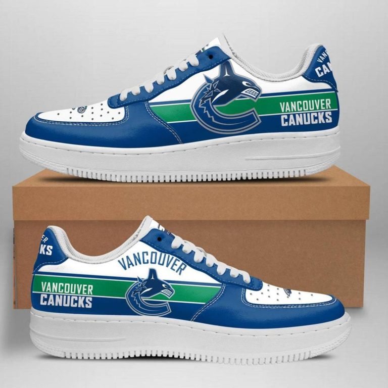 Vancouver Canucks Team Custom NAF Shoes