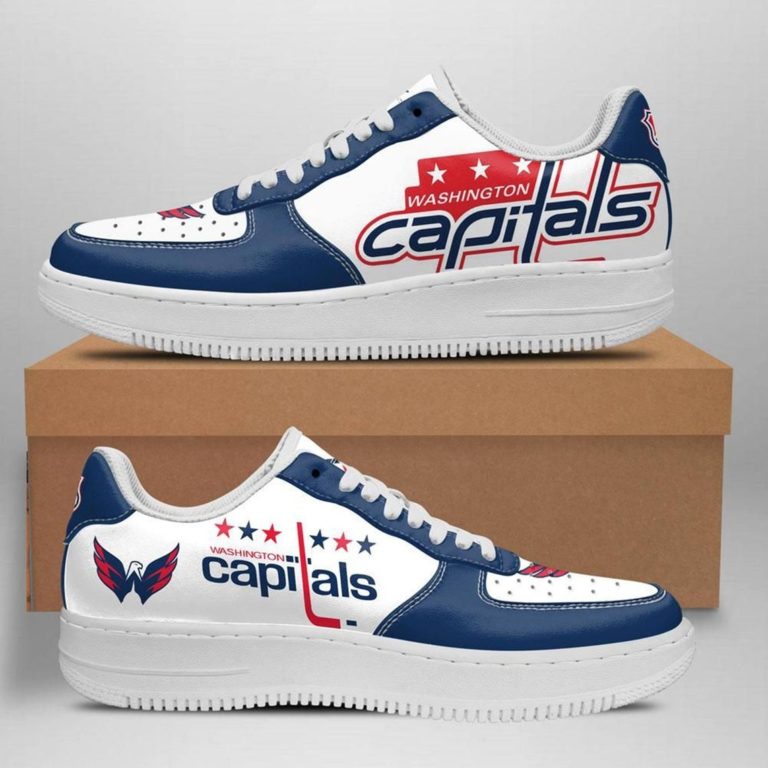 Washington Capitals Nike Air Force 1 Shoes