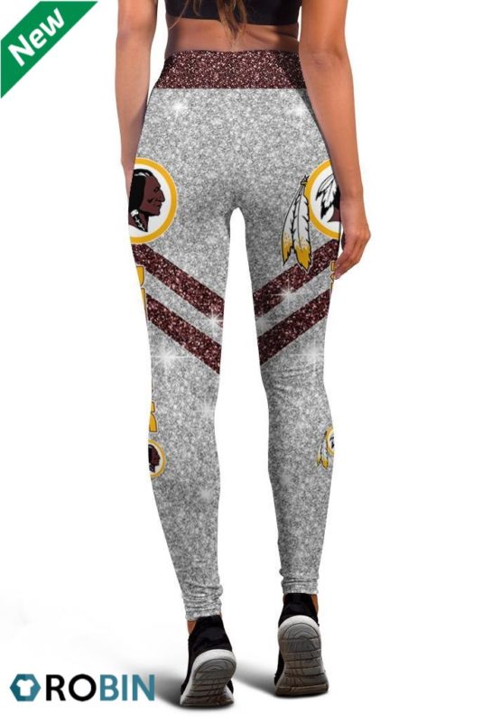 Washington Redskins Team High Waisted Leggings