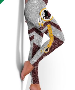 Washington Redskins Team High Waisted Leggings Washington Redskins Team High Waisted Leggings